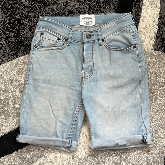 Burton Other - Burton Menswear Blue Denim Jean Shorts - 28” Waist
